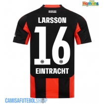 Camisa de time de futebol Eintracht Frankfurt Hugo Larsson #16 Replicas 1º Equipamento 2025-26 Manga Curta